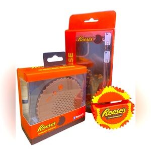 Bundle with Reese’s Iphone case, speaker and earbuds case